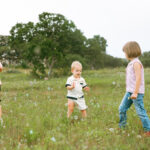 The Taylor Family in Austin, Texas Choice Surrogacy Inc.® Grandchildren Playing in Austin