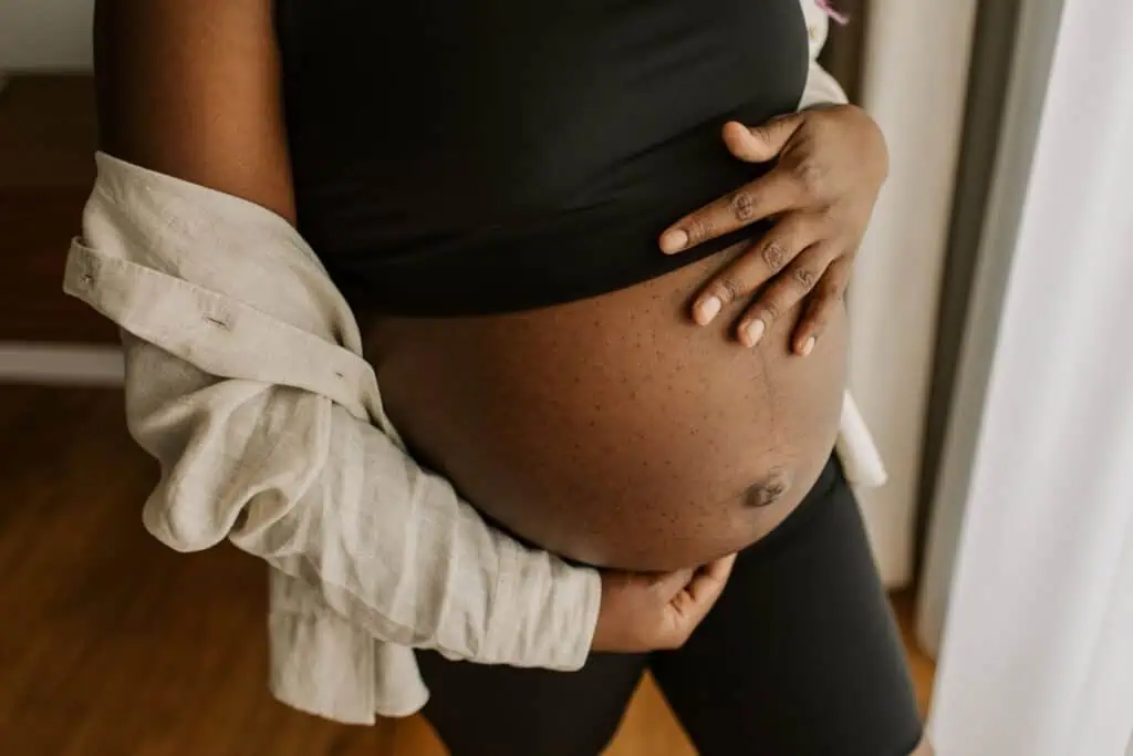pregnant woman